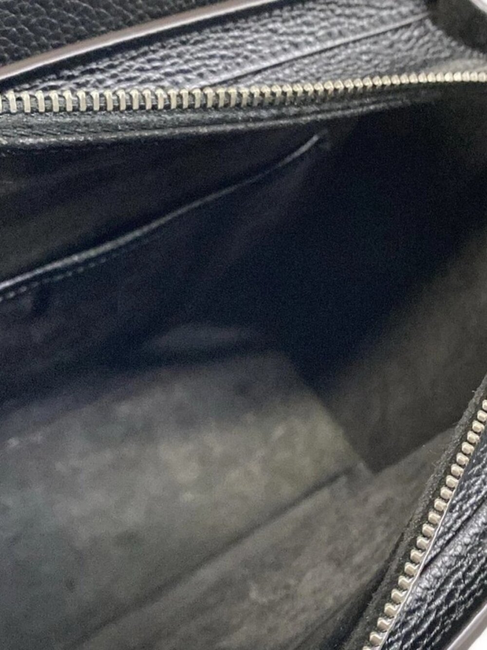 CELINE Luggage Nano Shopper - Black Drummed calfskin Handbag - Picture 12 of 15